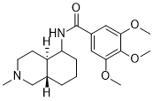 Benzamide, N-(decahydro-2-methyl-5-isoquinolyl)-3,4,5-trimethoxy-, trans- 27460-73-7